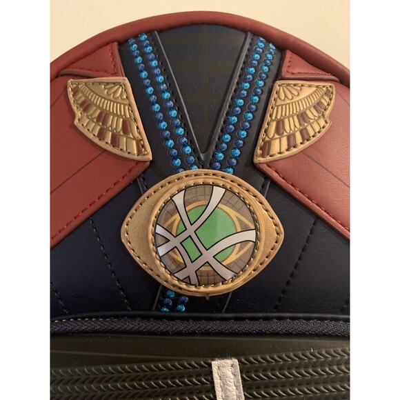 Marvel Doctor Strange Loungefly Cosplay Mini Backpack Exclusive 2021 Convention - Picture 3 of 9